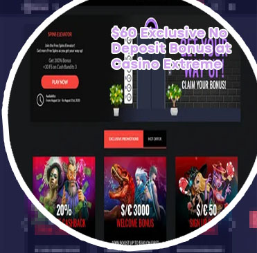 Casino extreme no deposit bonus
