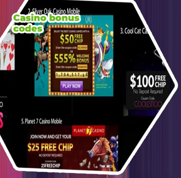 Mobile casino bonus codes