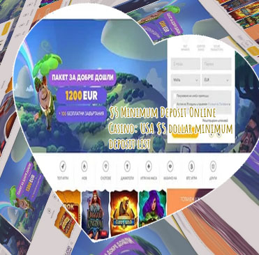 Online casino 5 dollar minimum deposit